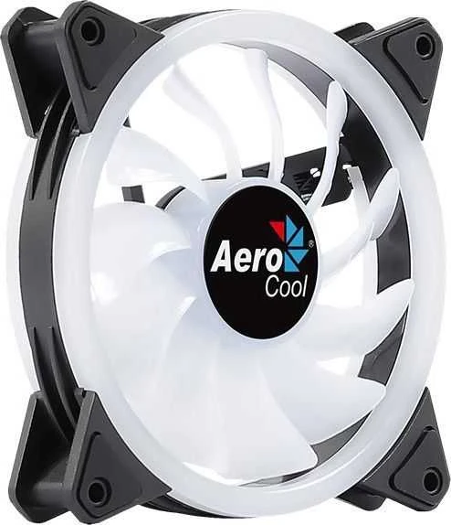 Aerocool Duo 14 Kompiuterio korpusui Ventiliatorius 14 cm Juoda