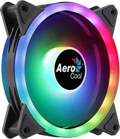 Aerocool Duo 14 Kompiuterio korpusui Ventiliatorius 14 cm Juoda