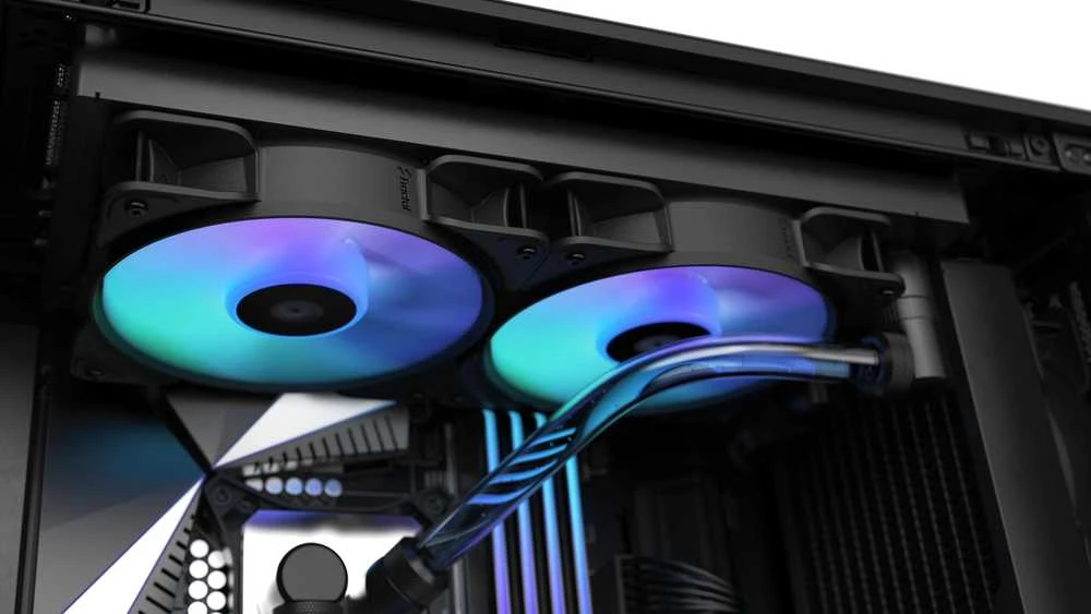 Fractal Design Fraktalų dizainas | Aspect 14 RGB PWM Juodas Frame | Korpuso ventiliatorius