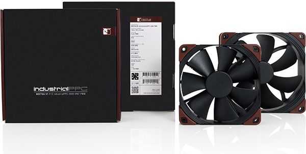 Noctua NF-A14 INDUSTRIALPPC-2000 PWM Kompiuterio dėklas Fan 14 cm Juodas, Brown 1 pc(s)