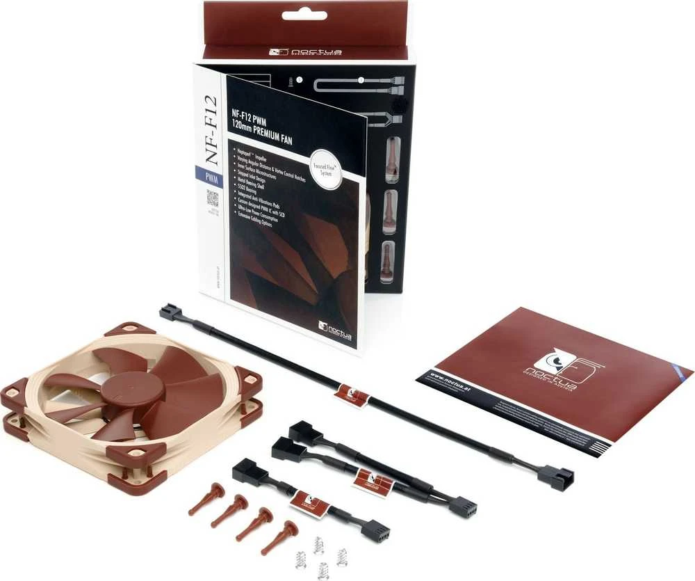 Aušintuvas Noctua NF-F12 PWM