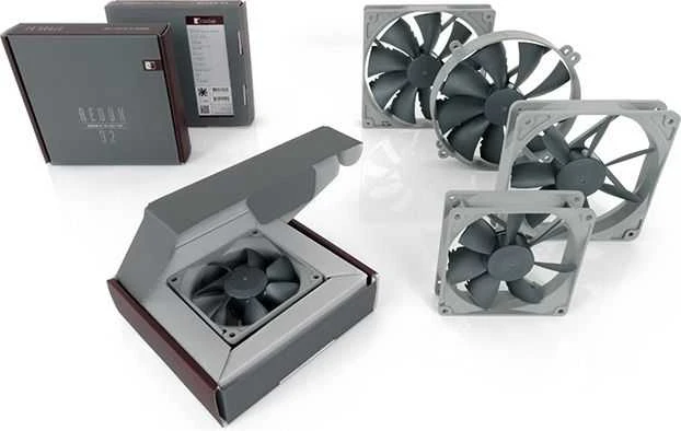 Noctua NF-R8 redux-1800 Kompiuterio dėklas Fan 8 cm Juodas, Pilkas