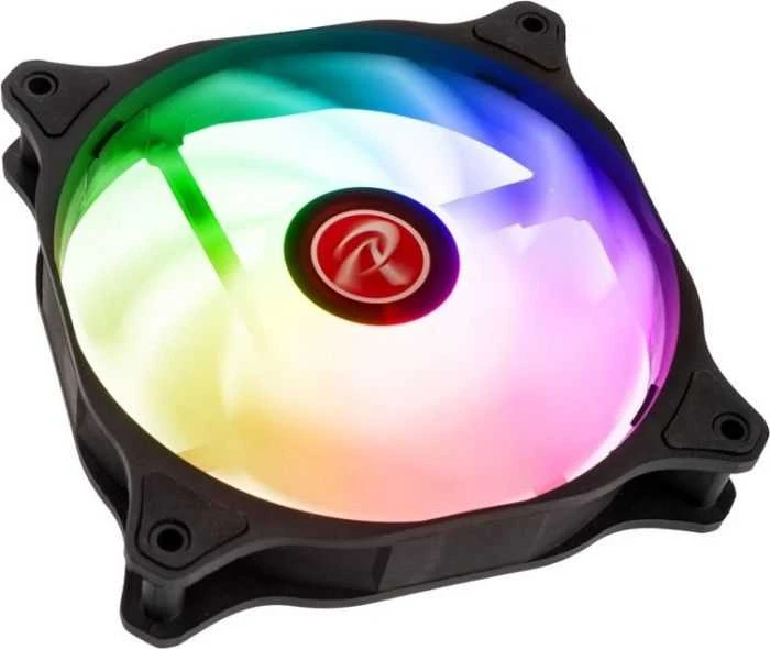 Raijintek EOS 12 RBW ADD korpuso ventiliatorius, 2er-Set su valdikliu- juodos spalvos, 120mm