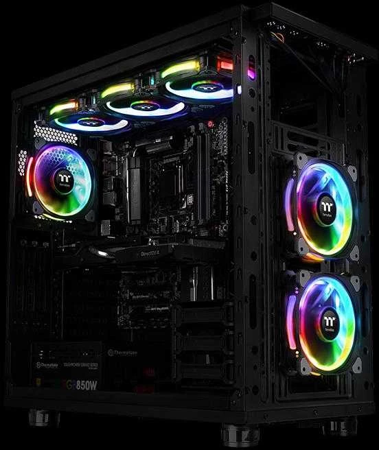 Ventiliatorius Thermaltake Riing 12 RGB Plus TT Premium Edition 3 Pack 3x120mm