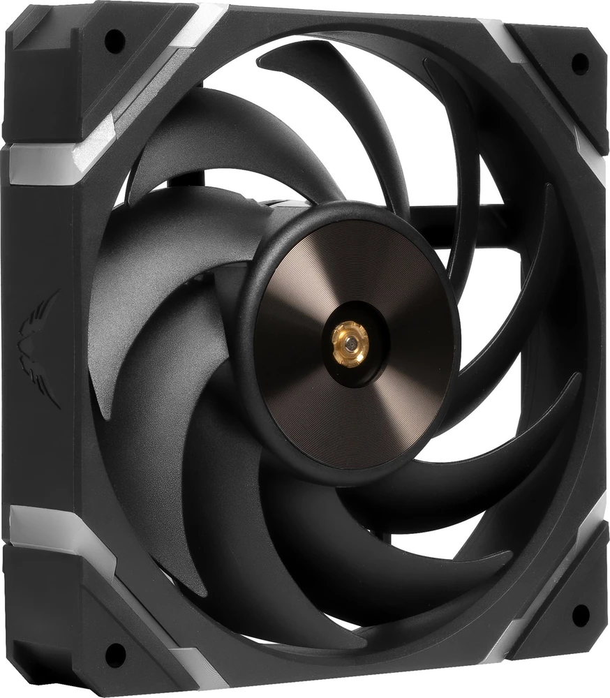 Aušintuvo Ventiliatorius - Valkyrie X12 ARGB 800-2150 RPM 80 CFM Juodas