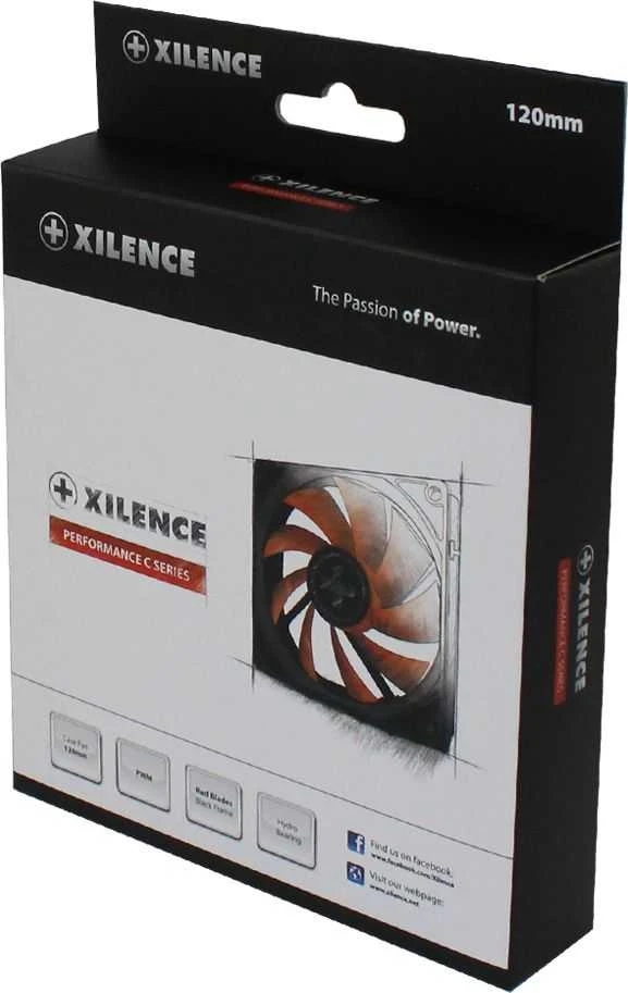 LISTAN XILENCE Performance C korpuso ventiliatorius 120 mm PWM