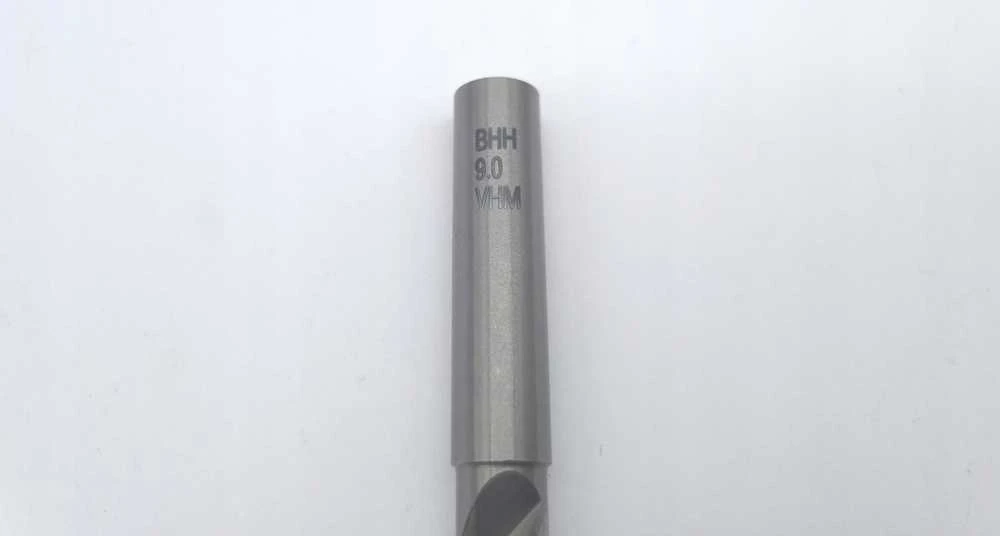Wiertło Baildon DIN 6537 K WK3 9 mm karbido grąžtas, VHM TiAlN, 89–47 mm