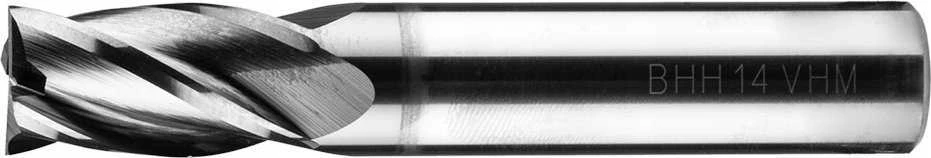 Grąžtas Baildon DIN 6527 K FWP2K 14 mm karbido freza, VHM TiAlN, Z2, 75–14 mm