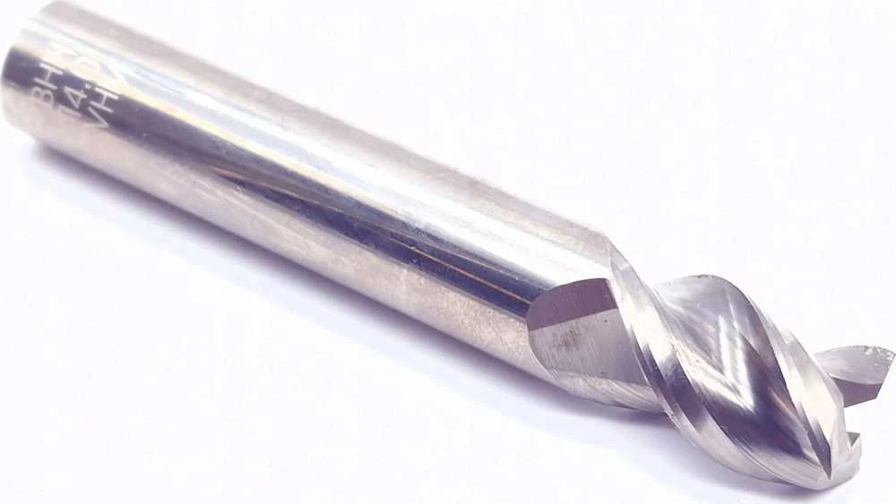 Grąžtas Baildon DIN 6527 K FWP3A 14 mm karbido freza, VHM TiAlN, Z3, 75–14 mm