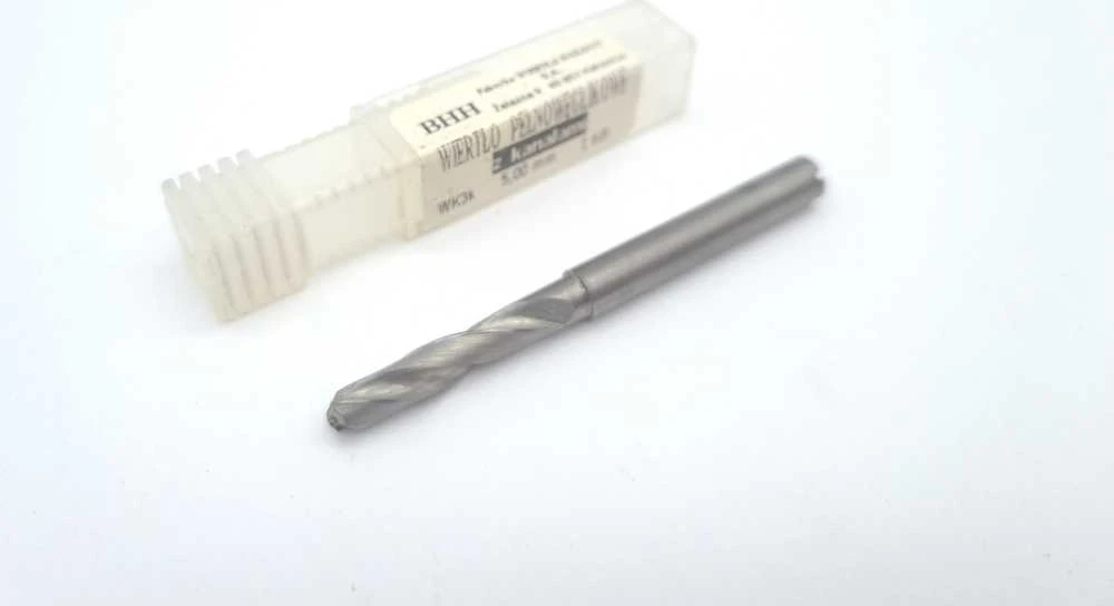 Wiertło Baildon DIN 6537 K WK3 5 mm karbido grąžtas, VHM TiAlN, 66–28 mm