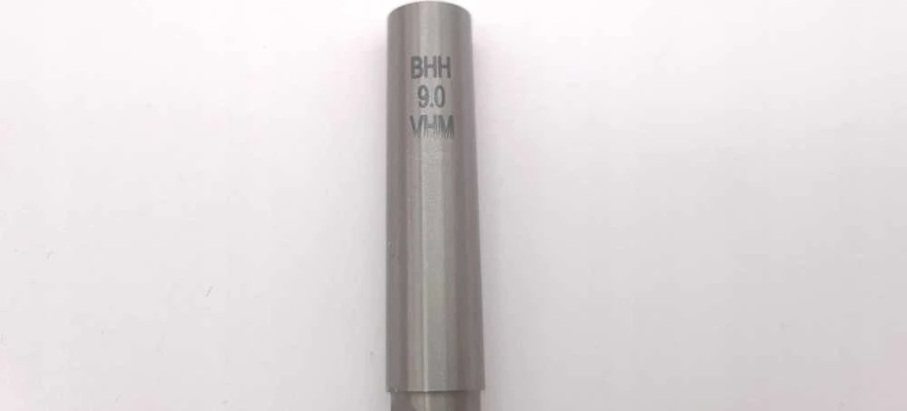 Wiertło Baildon DIN 6537 L WK5 9 mm kietmetalio grąžtas, VHM TiAlN, 103–61 mm