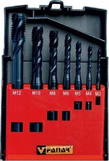 Fanar Čiaupų rinkinys M3-M12 DIN-371C/DIN-376C R40 (6H) HSSE OX CZP-8 OPTI - Z2-085015-0000