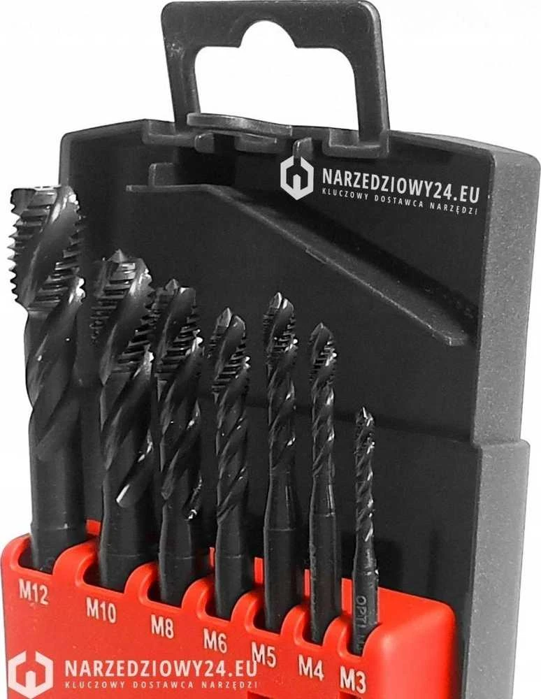 Fanar Čiaupų rinkinys M3-M12 DIN-371C/DIN-376C R40 (6H) HSSE OX CZP-8 OPTI - Z2-085015-0000