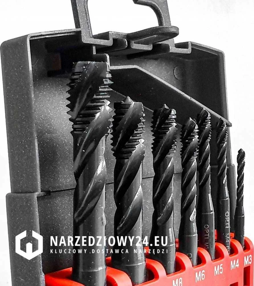 Fanar Čiaupų rinkinys M3-M12 DIN-371C/DIN-376C R40 (6H) HSSE OX CZP-8 OPTI - Z2-085015-0000