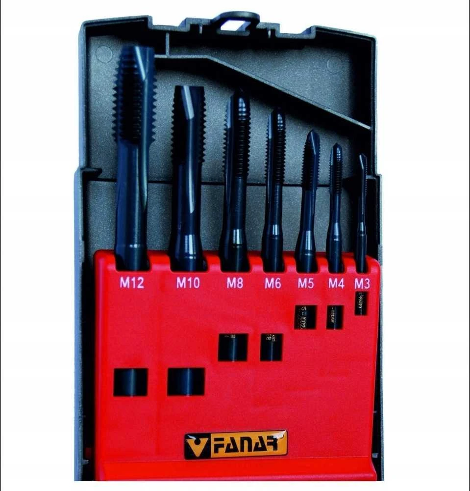 Fanar Čiaupų rinkinys M3-M12 DIN-371C/DIN-376C R40 (6H) HSSE OX CZP-8 OPTI - Z2-085015-0000