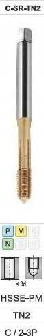 Fanar WYGNIATAK M12 DIN-376-C 6HX HSSE-PM WGN TIN