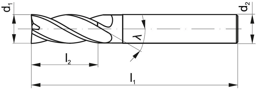 Fanar FREZ TRZPIENIOWY WEGLIK FI 12,0 26/ 83 Z5 HA12 VHM AT X-MILL 540 540 (70060956)