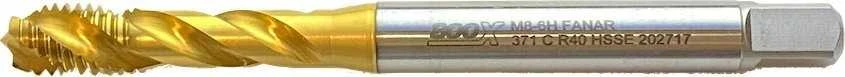 Fanar IŠSIEKIMAS M 8 DIN-376C R40 (6H) HSSE TIN 800X