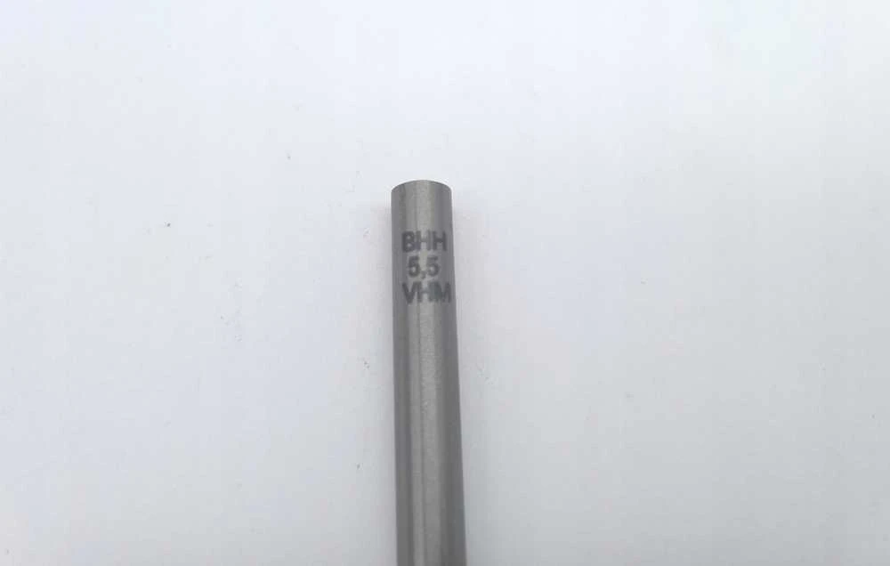 Wiertło Baildon DIN 6537 K WK3 karbido grąžtas 5,5 mm, VHM TiAlN, 66–28 mm