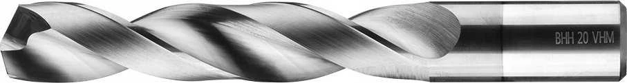 Wiertło Baildon DIN 6537 L WK5 kietmetalio grąžtas 17,5 mm, VHM TiAlN, 143–93 mm