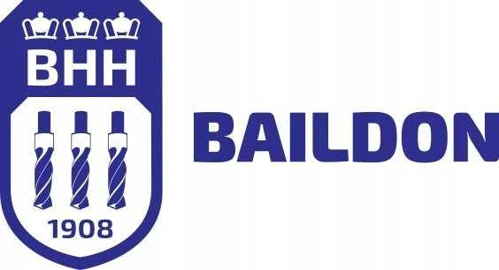 Wiertło Baildon DIN 6537 L WK5 kietmetalio grąžtas 15,5 mm, VHM TiAlN, 133–83 mm