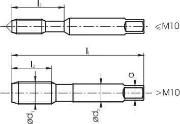 Bkids Sriegimo sriegiklis M12 NGMM/3-P DIN-352 (6H) HSSE INOX