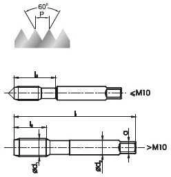 Fanar Rankinis čiaupas M22x1,5 2vnt. (A1-220001-0225)