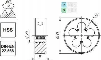 Bkids Fanar NARZYNKA UNF 1 -12 DIN-22568 (2A) HSS 800 - N1-121001-4239