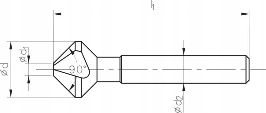 Fanar POGLEBIACZ DIN 335-C 25 HSSE