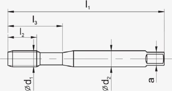 Fanar SIŪLAS G 1/8" NGRM DIN-5157D HSS