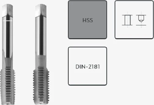 Fanar SIŪLAS M10x1,25 NGMM/2 DIN-2181/2 (6H) LH HSS