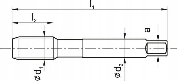 Fanar SIŪLAS M16x1,5 NGMM / 2-P DIN-2181 (6HX) HSSE INOX
