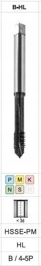 Fanar Sriegiklis UNC 1/4-20 DIN-371B 2BX HSSE-PM HL MASTERTAP /ofke/2041/19/