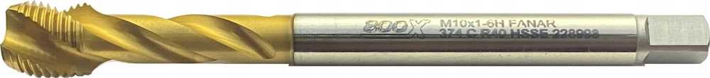 Fanar TAP M10x1 DIN-374C R40 (6H) HSSE TIN 800X