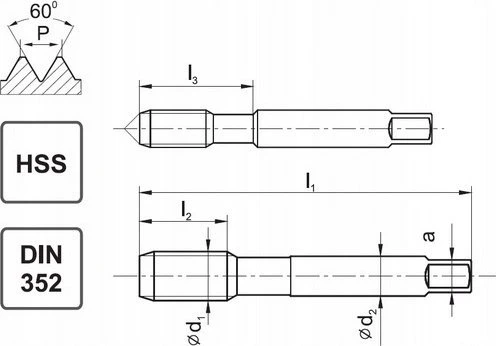 Fanar TAPS M 3 NGMM/2 DIN-352/2 LH (6H) HSS