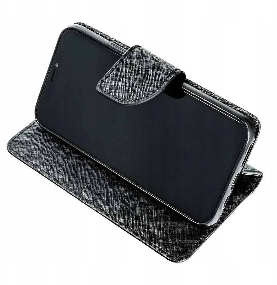 Dėklas Oem FANCY Book skirtas Samsung Galaxy A56 juodos spalvos
