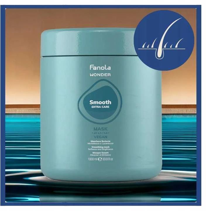 Fanola Wonder Smooth Extra Care kremas, 1000 ml