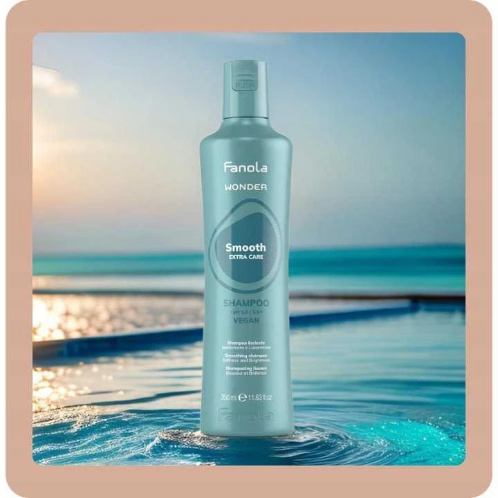 FANOLA_Wonder Smooth Extra Care plaukų tiesinimo šampūnas 350 ml