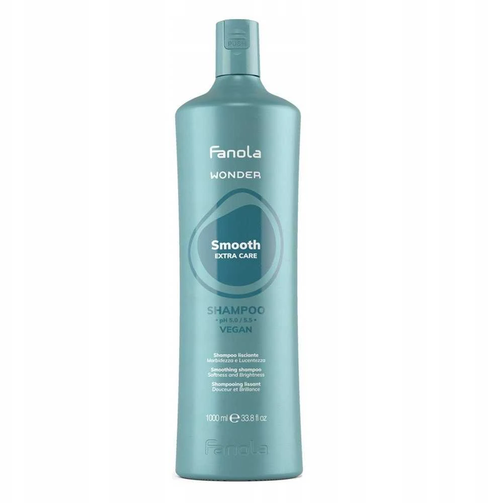 FANOLA_Wonder Smooth Extra Care plaukų tiesinimo šampūnas 1000 ml