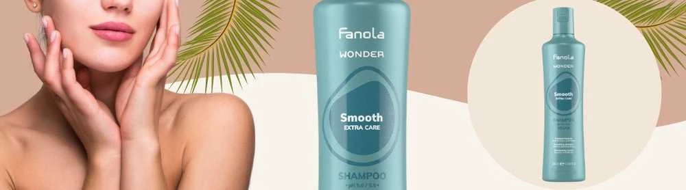 FANOLA_Wonder Smooth Extra Care plaukų tiesinimo šampūnas 350 ml