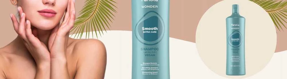 FANOLA_Wonder Smooth Extra Care plaukų tiesinimo šampūnas 1000 ml