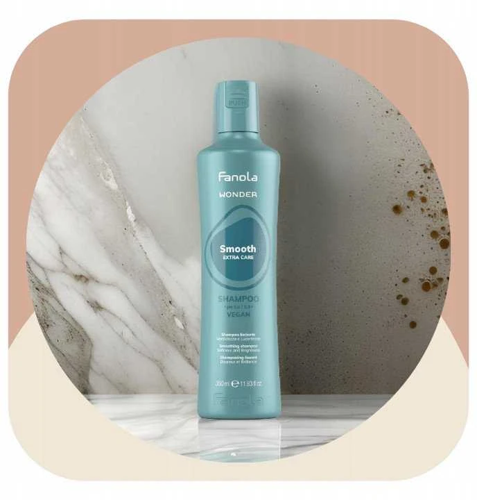 FANOLA_Wonder Smooth Extra Care plaukų tiesinimo šampūnas 350 ml
