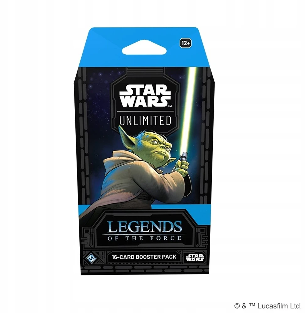 Fantasy Flight Games Star Wars: Unlimited Card Game - Legends of the Force - Sleeved Booster (2025554)