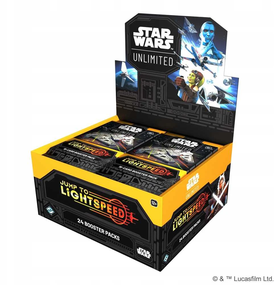 Fantasy Flight Games Star Wars: Unlimited - Jump to Lightspeed Booster Ekranas (24 Booster)