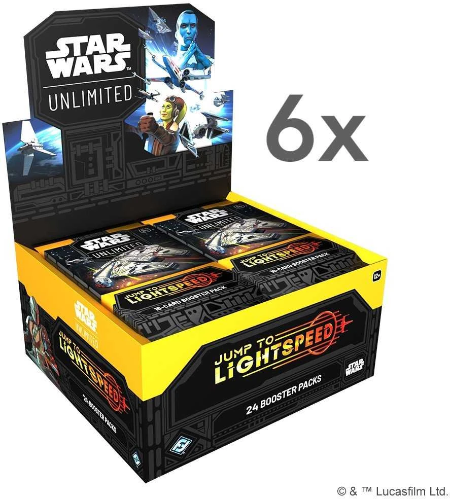 Fantasy Flight Games Star Wars: Unlimited - Jump to Lightspeed Booster Ekranas (24 Booster)