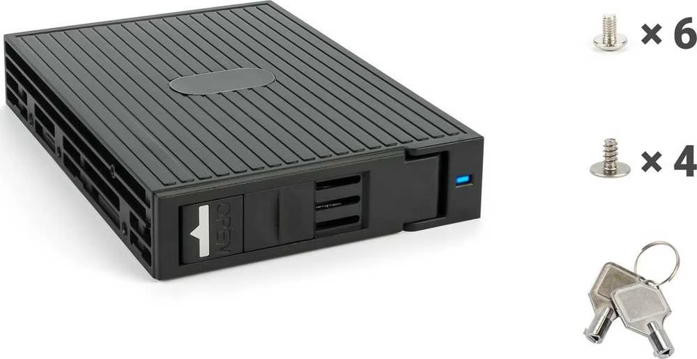 Fantec MR-25 disko stalčius su priedais