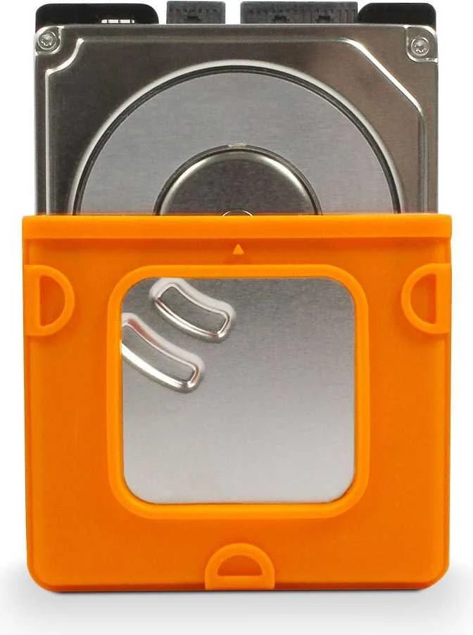 Fantec HDD dėklas 2,5 colio, oranžinis