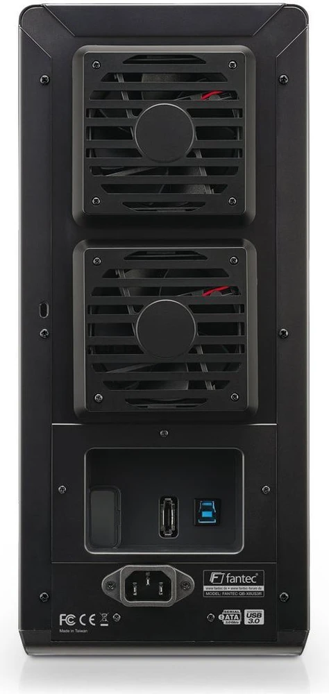 FANTEC QB-35US3-6G - Disko korpusas 3.5" - Maitinimo blokas-ventiliatorius - USB 3.0 Serial ATA