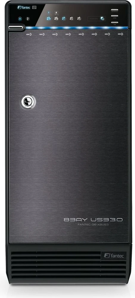 FANTEC QB-35US3-6G - Disko korpusas 3.5" - Maitinimo blokas-ventiliatorius - USB 3.0 Serial ATA