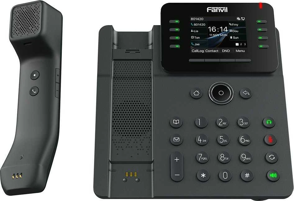 FNV Fanvil V62 Pro IP telefonas Juoda 12 linijos LCD